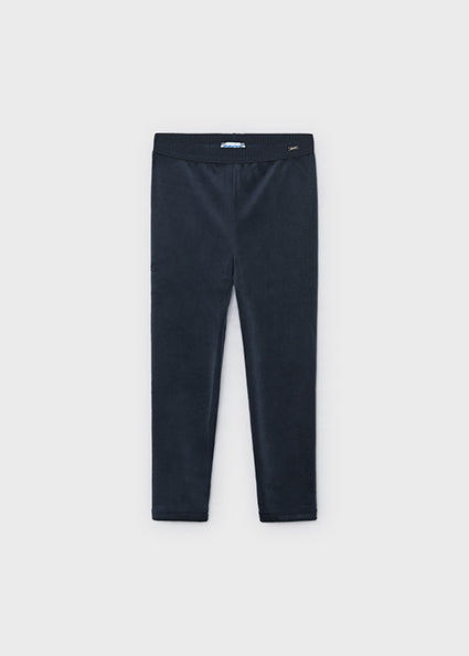 Basic Velvet Leggings - Navy by Mayoral