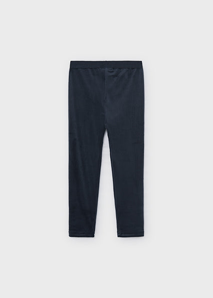Basic Velvet Leggings - Navy by Mayoral, view 2