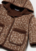 Jacquard Coat - Walnut by Mayoral