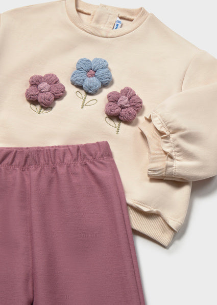 Pullover and Leggings Set by Mayoral