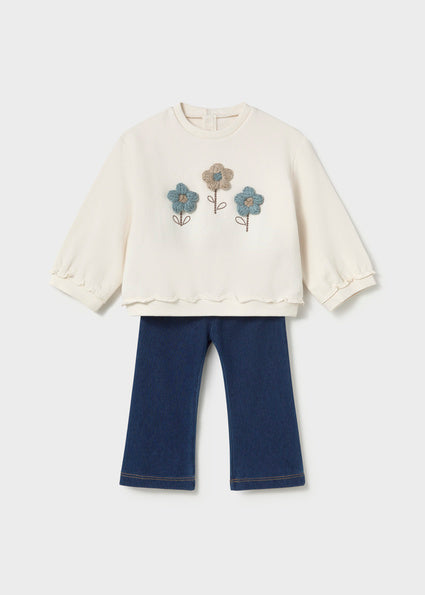 Pullover and Leggings Set by Mayoral, view 5