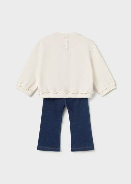 Pullover and Leggings Set by Mayoral, view 6
