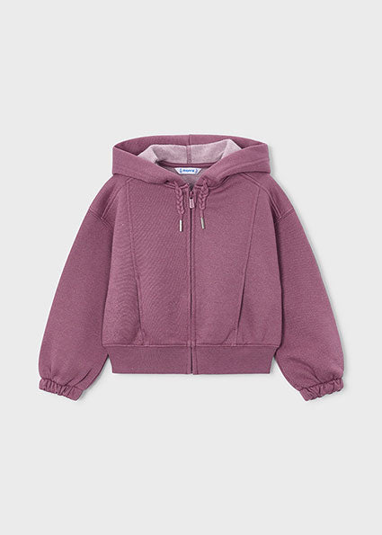 Fleece Pullover set- Violet by Mayoral, view 3