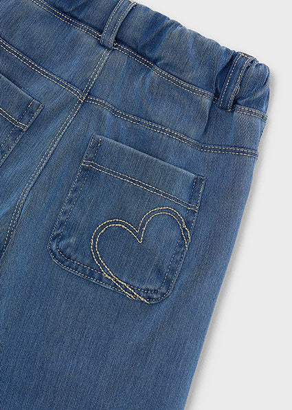Long Knit Denim Pant by Mayoral, view 2
