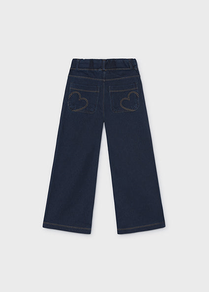 Long Knit Denim Pant by Mayoral, view 4