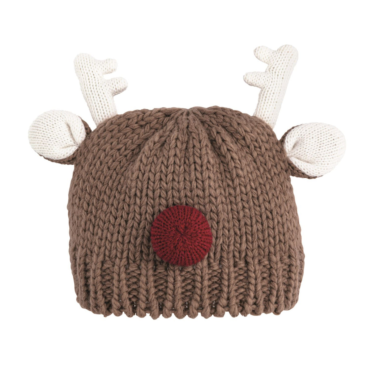 Reindeer Chunky Knit Hat