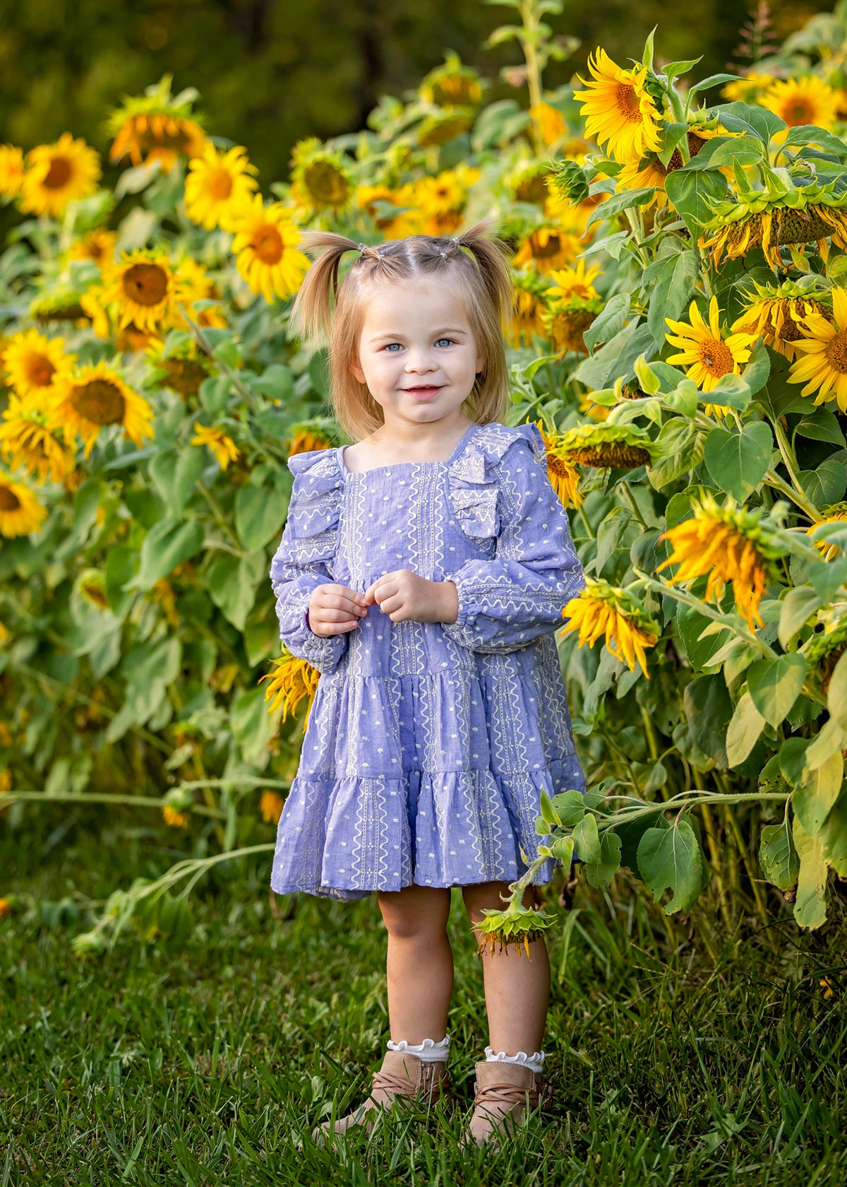 Lavender Lane Dress - Purple by Mabel + Honey