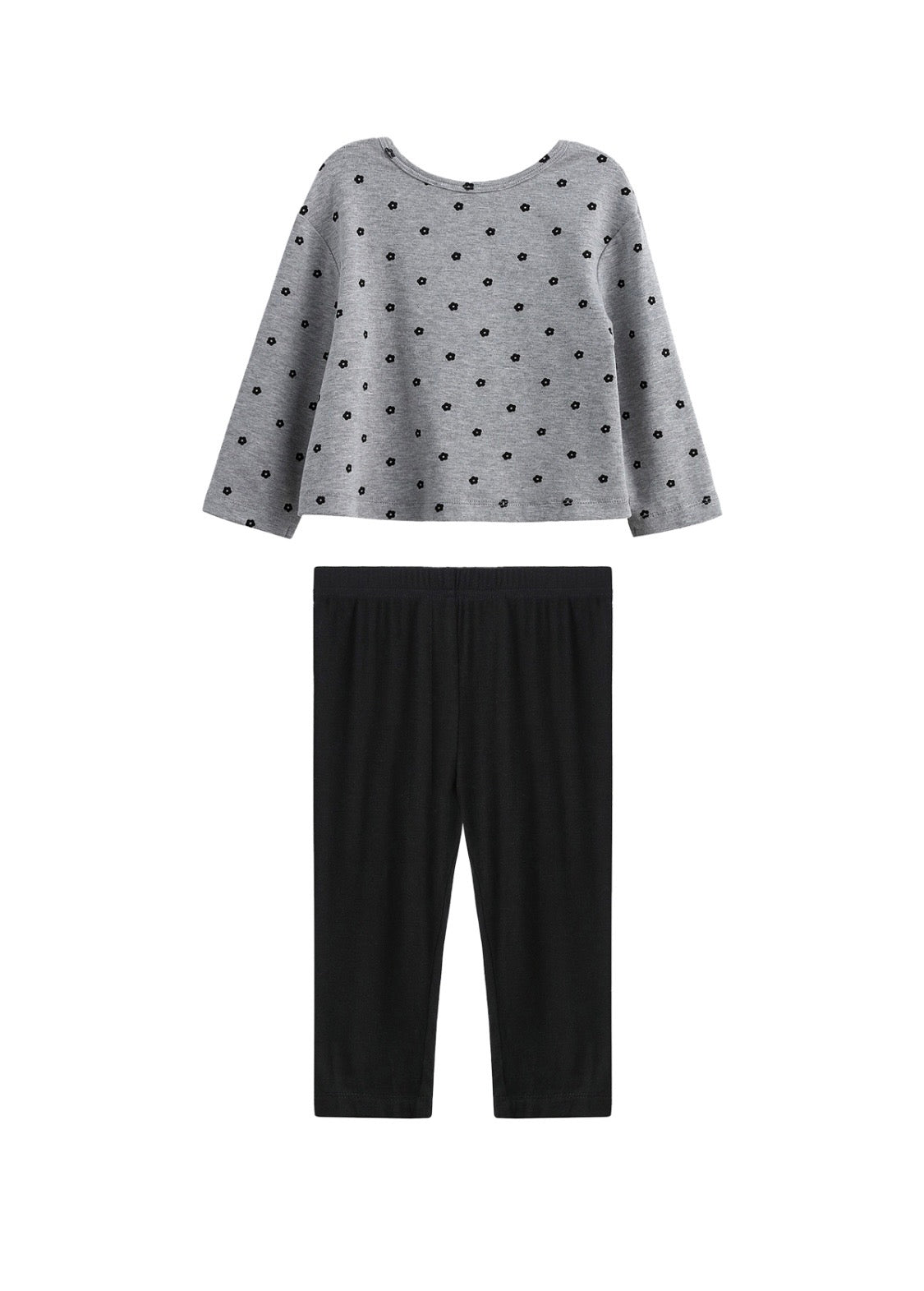 Petal Pockets 2 Piece Set - Grey by Mabel + Honey, view 3