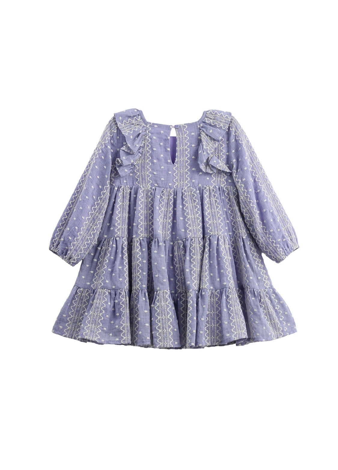 Lavender Lane Dress - Purple by Mabel + Honey, view 3